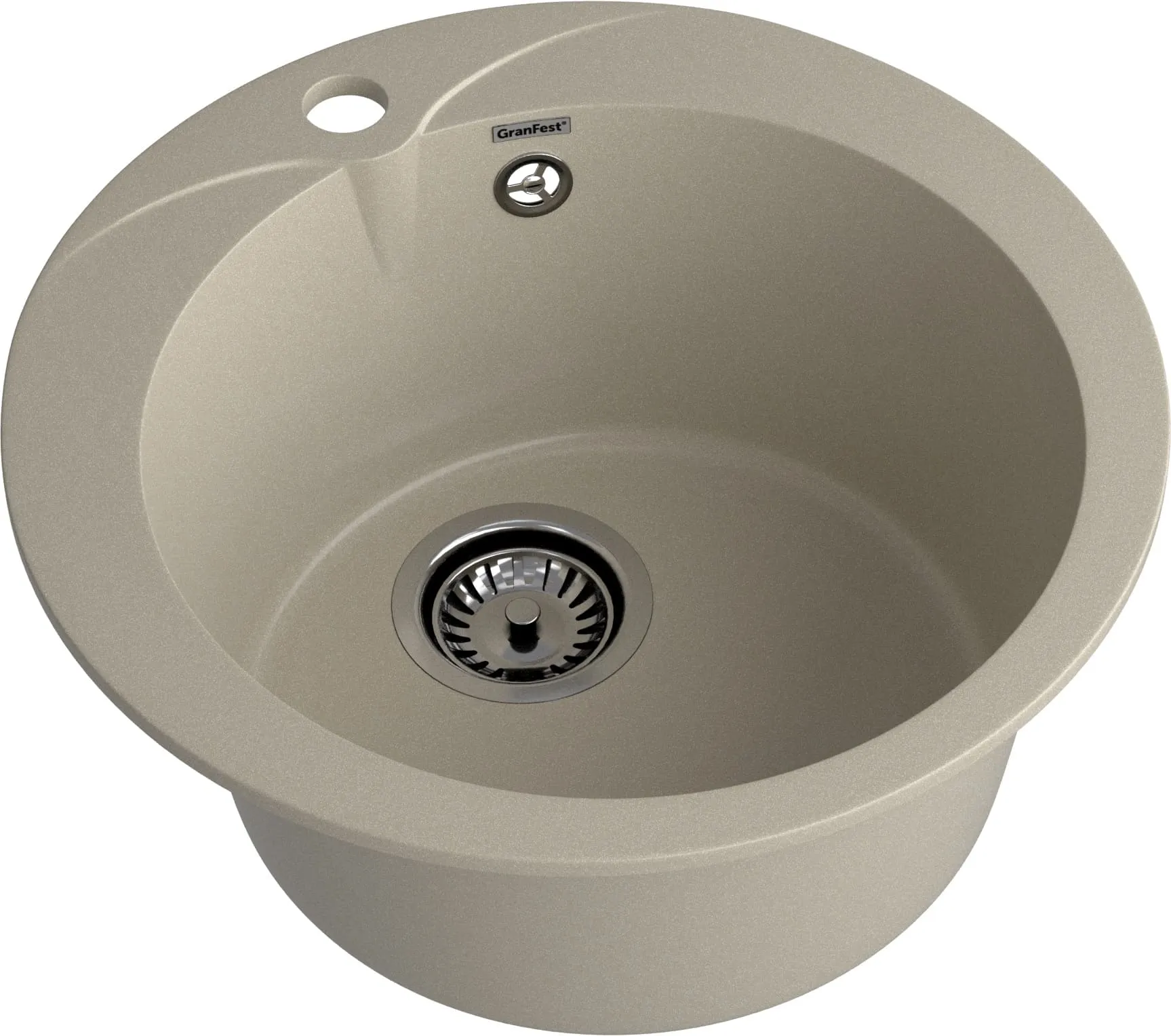 Кухонная мойка Искусственный камень RONDO S654 GranFest R-480-S654 - Вид №2
