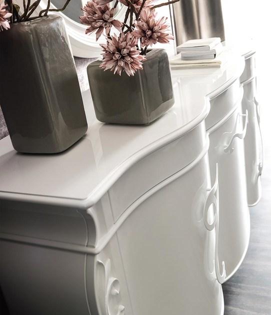 CorteZari Буфет лакированный с распашными дверцами Zoe gold 784 - Вид №4