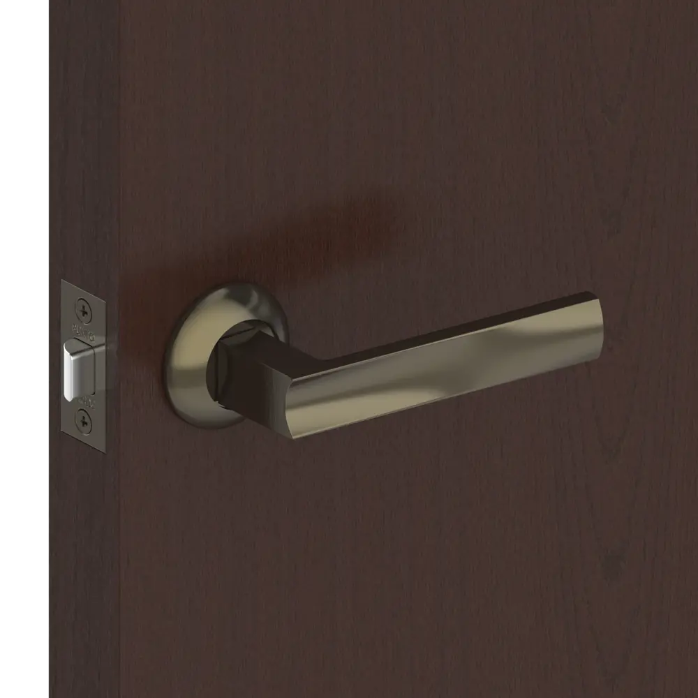 Дверные ручки Ajax Ergo JR/HD ABG-6, без запирания, комплект, цвет зеленая бронза STLM-2145371 - Вид №5