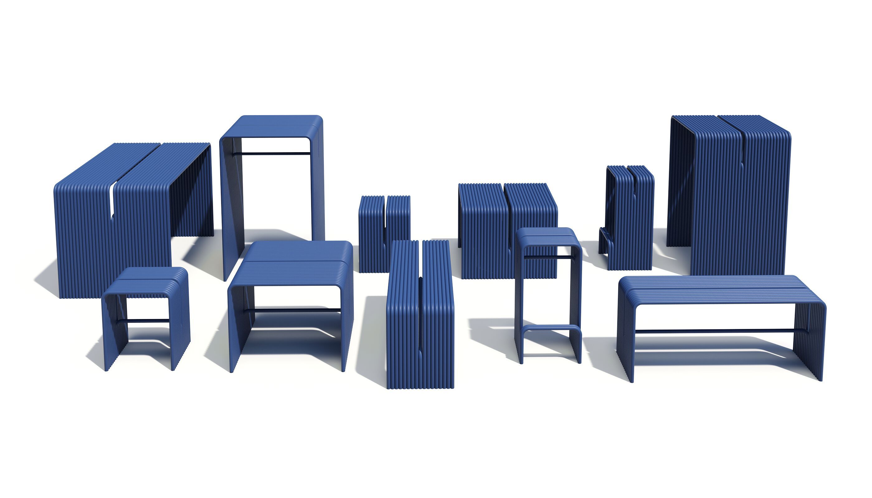 Алюминиевый прямоугольный садовый стол с порошковым покрытием Joyf TUbe ARCH-00023149 - Вид №10