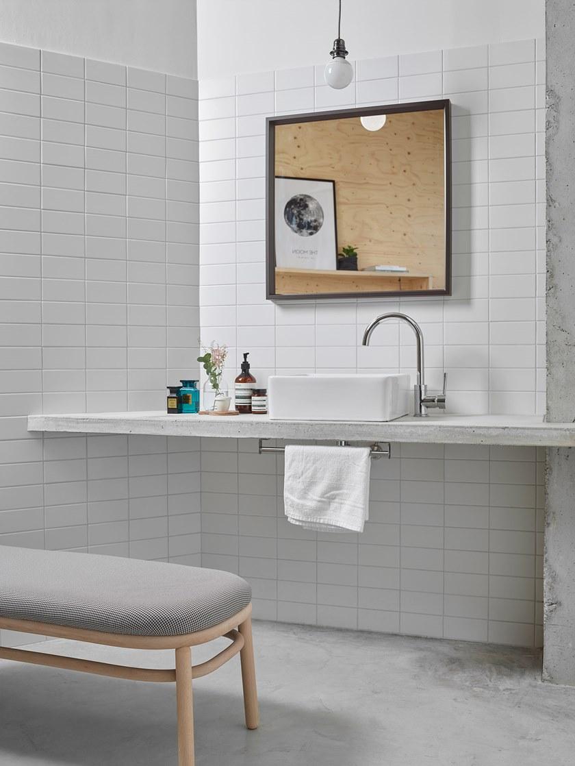 ONDARRETA Скамейка из ткани Lana sun-id-1470474 - Вид №3