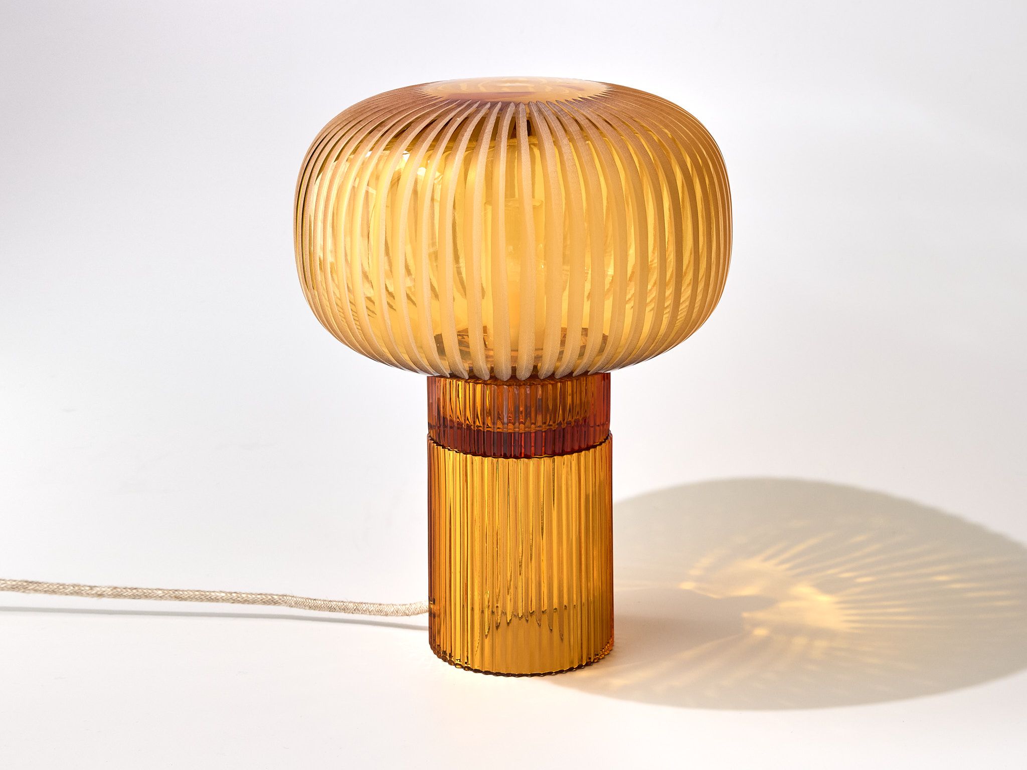 Настольная лампа из дутого стекла Studio Bojola NINA+GRANDE ARCH-00025992 - Вид №1