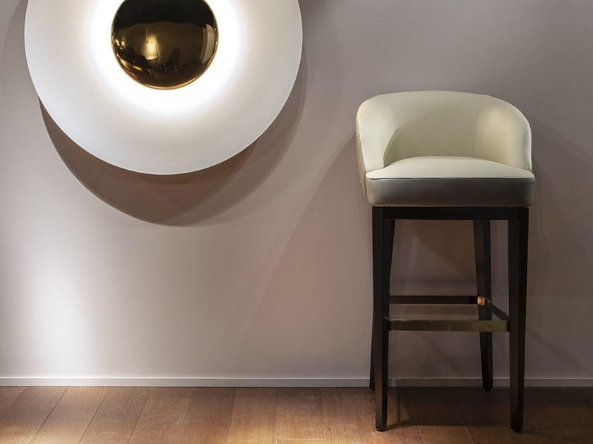 Paolo Castelli Высокий кожаный табурет с подлокотниками Venice sun-id-1347508 - Вид №3