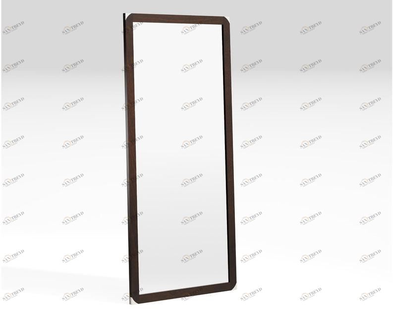 Caroti Напольное зеркало из красного дерева Via montenapoleone 623 