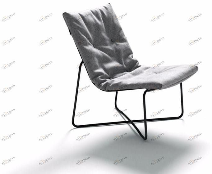 DE PADOVA Кресло со съемным чехлом из ткани sun-id-1447883