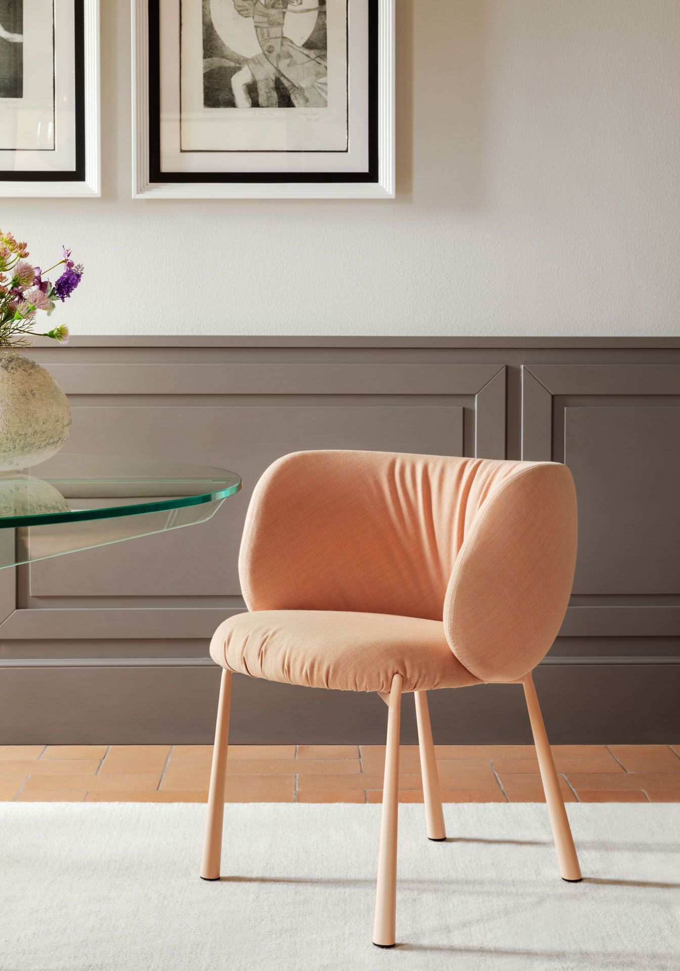 Мягкий стул Midj Mys ARCH-00128122 - Вид №3