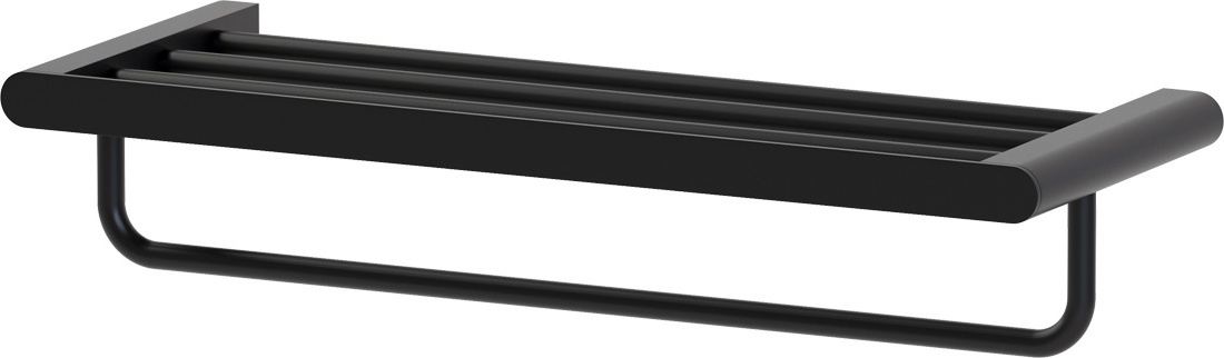 7781 Полка для полотенец со штангой 60 cm ARTWELLE Schwarz
