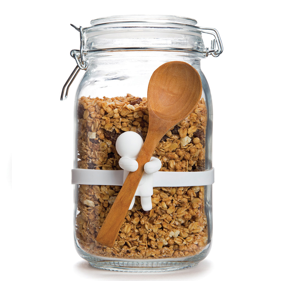 MB6771 Держатель для ложек june spoon силиконовый, белый Monkey Business  - Вид №4