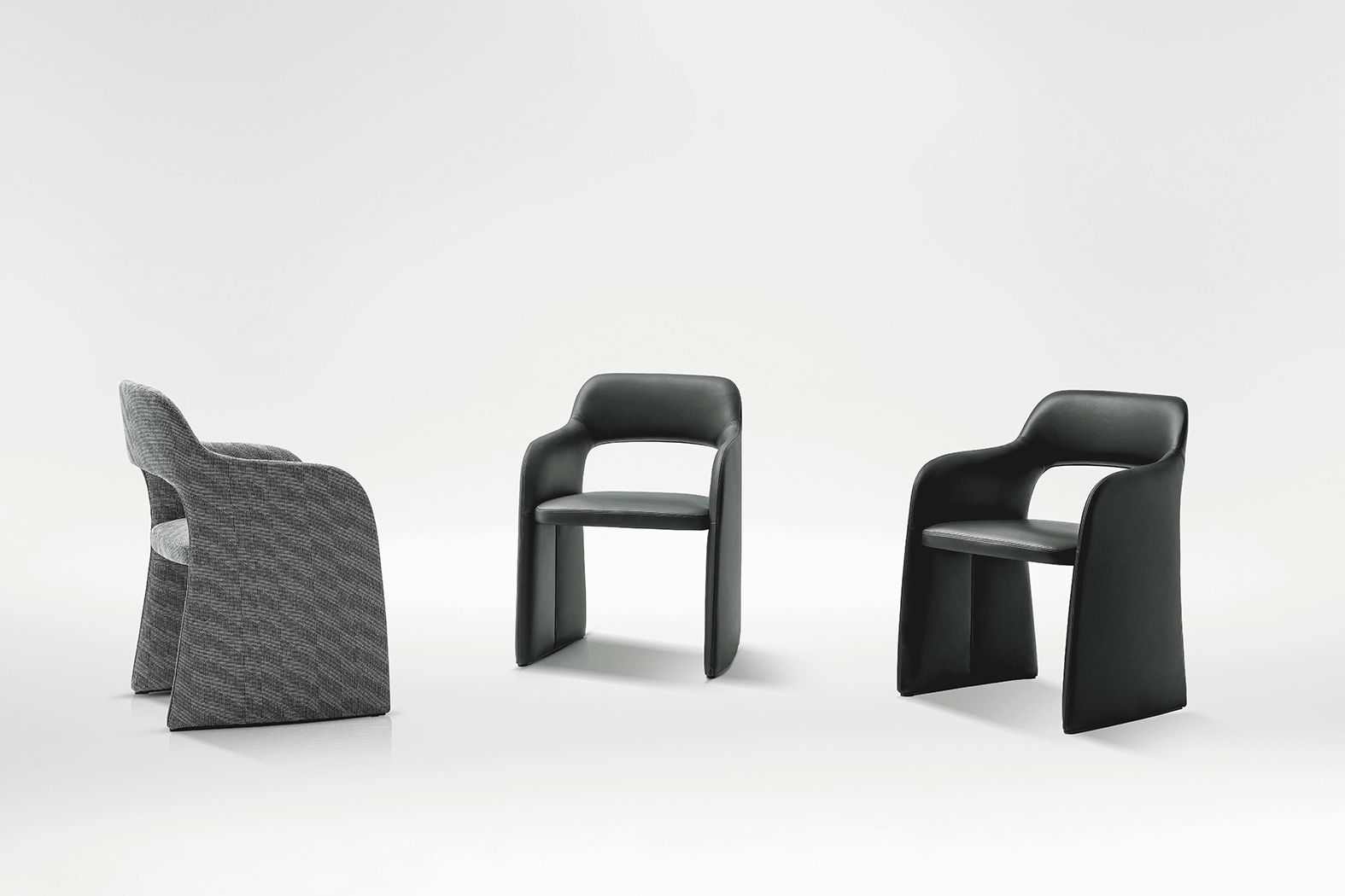 Стул с мягкой тканью CAMERICH ECHO ARCH-00001650 - Вид №3