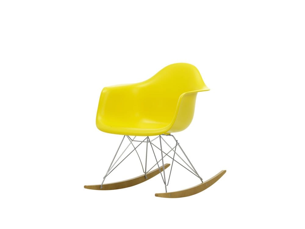Мягкое тканевое кресло-качалка с подлокотниками VITRA Eames Plastic Chair ARCH-00023828 - Вид №128