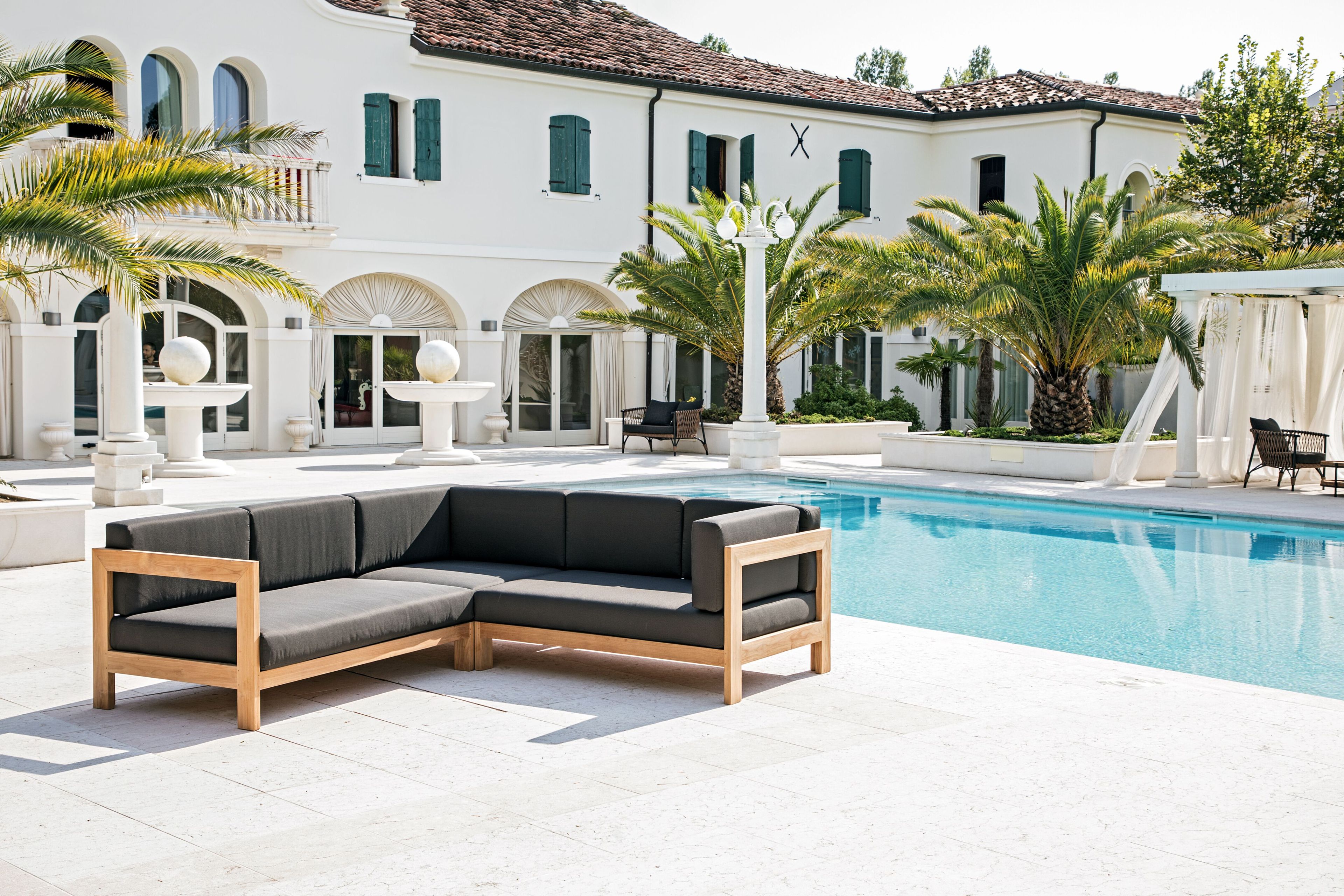 Угловое садовое кресло из ткани cbdesign Ocean ARCH-00031133 - Вид №7