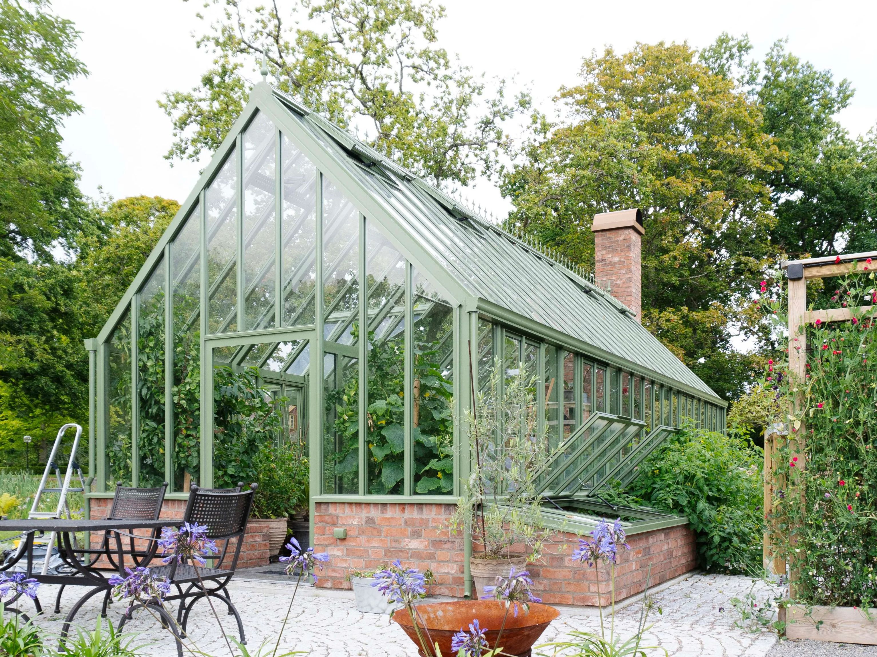 Алюминиевая Садовая теплица VANSTA розы ARCH-00088558