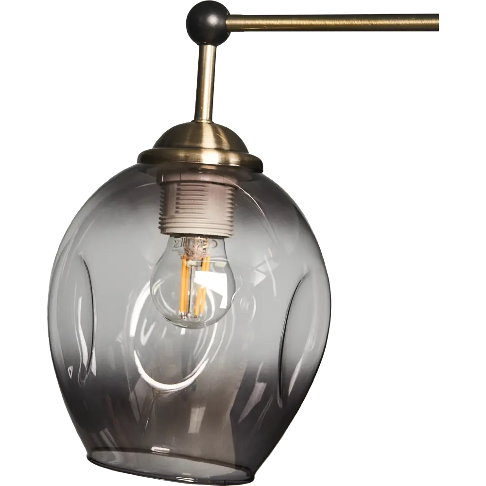 Люстра подвесная Riora L1175, 3 лампы, 8 м², цвет бронза LAMPLANDIA STLM-2128593 - Вид №5