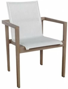 Les jardins Штабелируемый садовый стул из batyline® с подлокотниками Skaal Fa04055