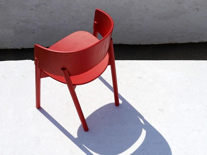 Anesis Стул из массива дерева с подлокотниками  A86  - Вид №11