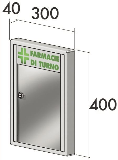 Настенная доска объявлений для общественных мест RAVASI Bacheche per farmacia ARCH-00148670 - Вид №2