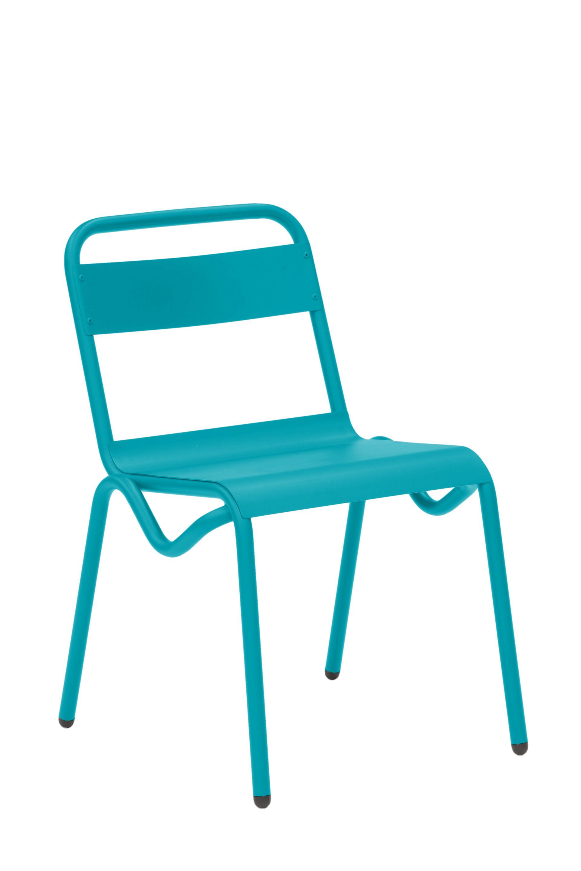 Штабелируемый садовый стул из оцинкованной стали iSimar Anglet ARCH-00070387 - Вид №17