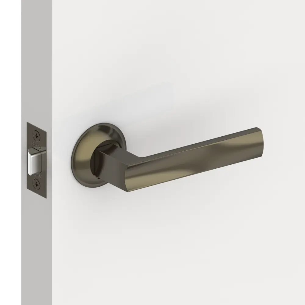 Дверные ручки Ajax Ergo JR/HD ABG-6, без запирания, комплект, цвет зеленая бронза STLM-2145371 - Вид №6