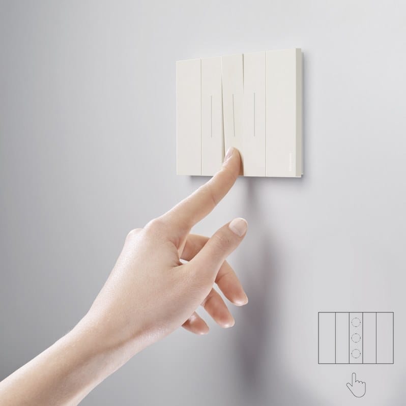 Традиционная и связанная гражданская серия BTICINO LIVING NOW ARCH-00151831 - Вид №5