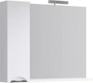 Лайн панель с зеркалом,  светильником и шкафчиком Li.02.10,