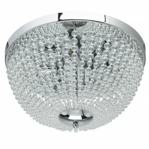 Потолочный светильник MW-Light Бриз 464018405 MW-LIGHT ДИЗАЙНЕРСКИЕ, БРИЗ 201801 Прозрачный;хром