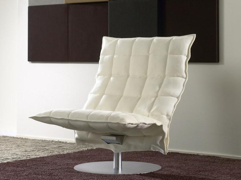 Woodnotes Вращающееся кресло из ткани K chair sun-id-1356321 - Вид №3