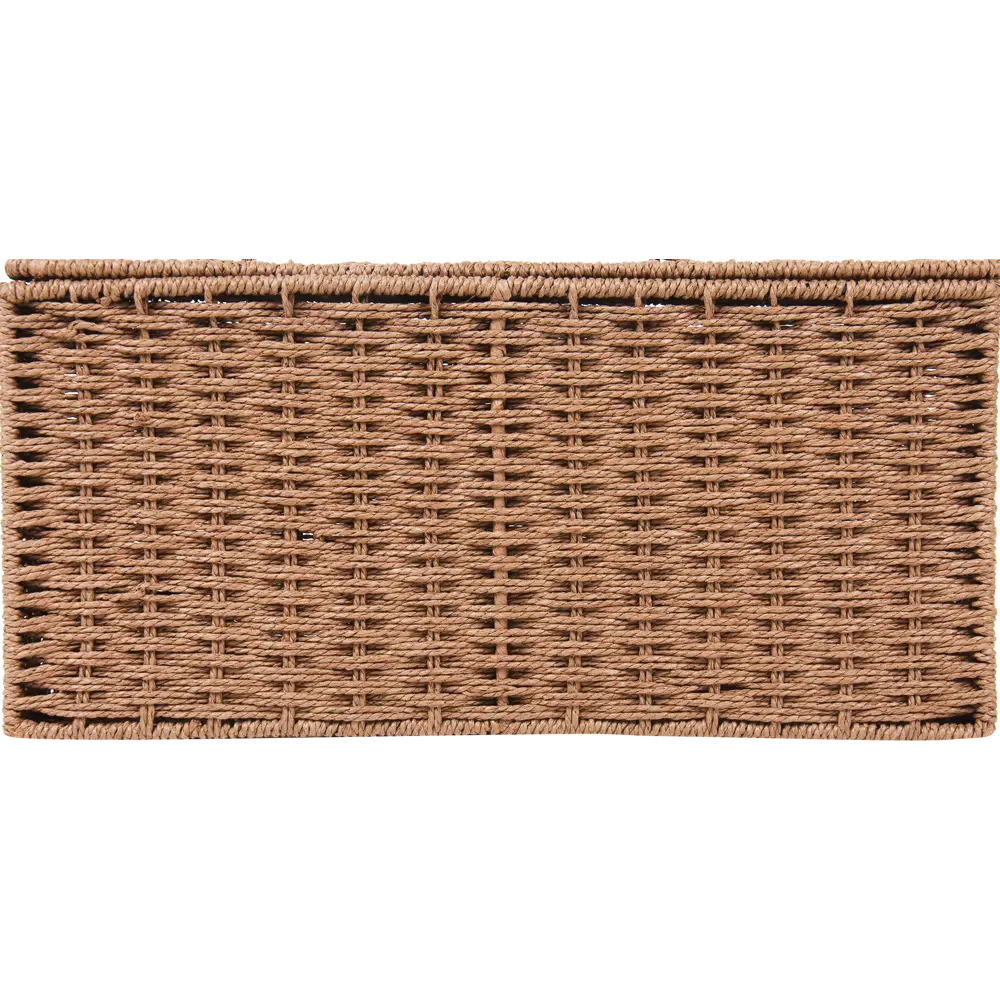 Корзина для хранения 38x18x28 см бумажный шпагат цвет коричневый Santreyd STLM-2205109 - Вид №5