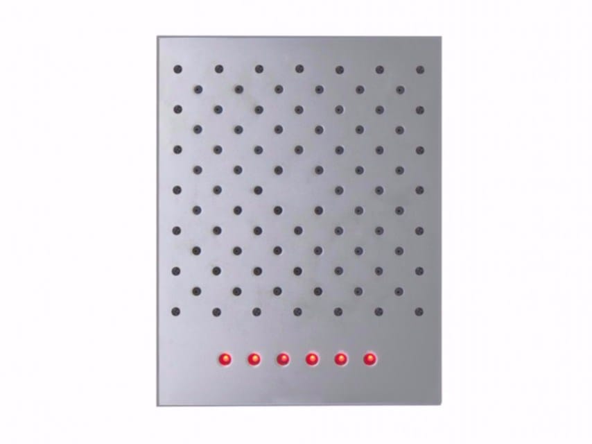 Металлическая Светодиодная насадка для душа tender rain Soffione doccia con cromoterapia ARCH-00061446 - Вид №2