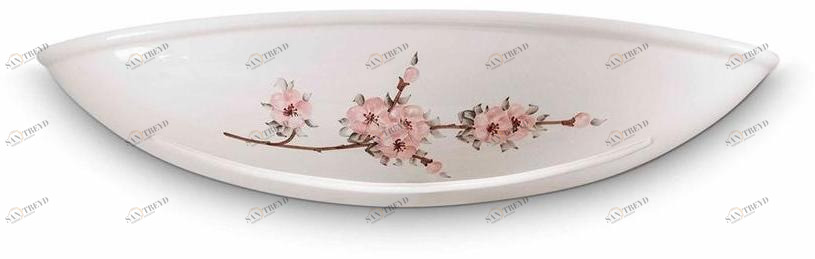 FERROLUCE Настенный светильник прямого и отраженного света из керамики Trieste C305 - c305/27