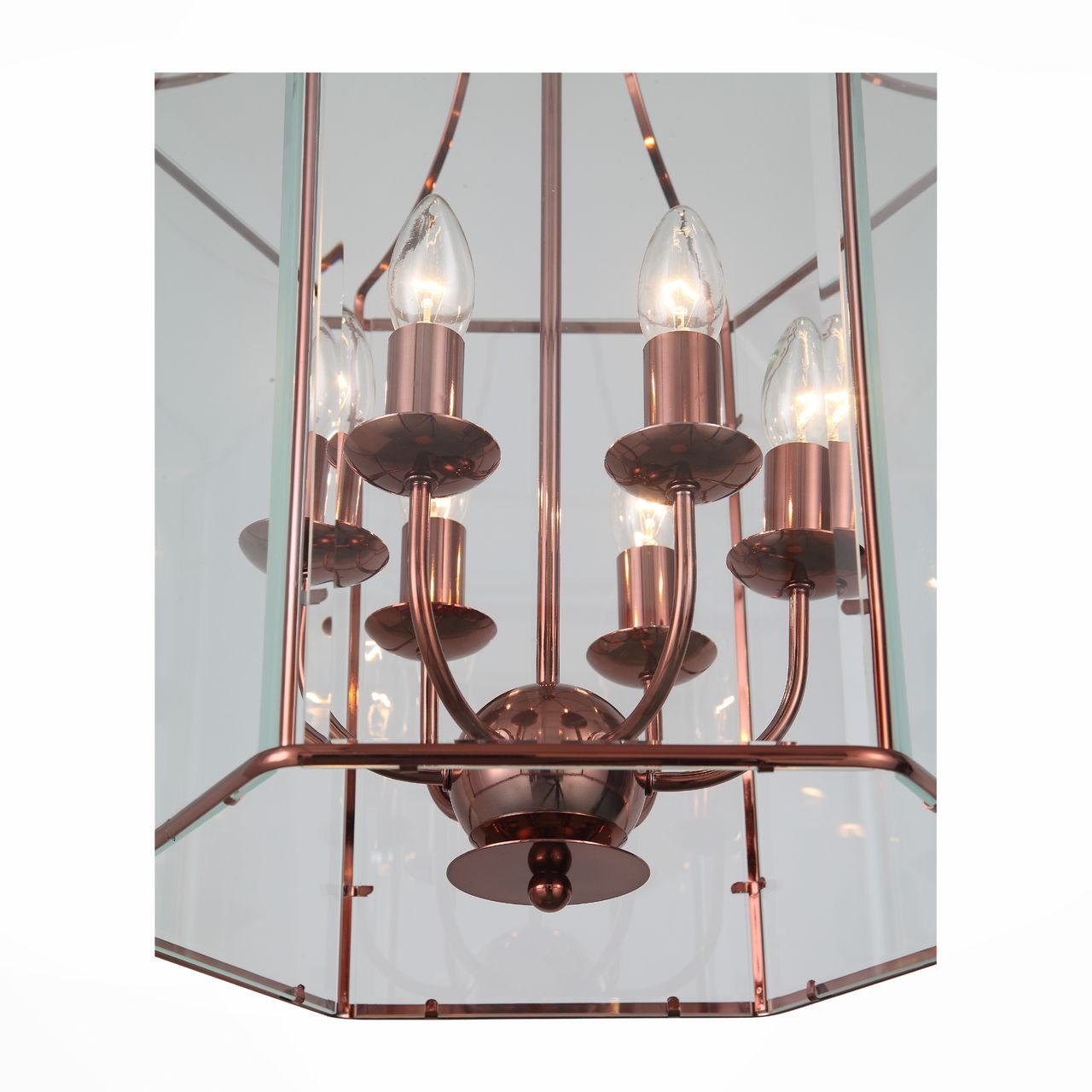 Подвесная люстра ST Luce Terso SL228.603.06 ST LUCE ДИЗАЙНЕРСКИЕ, TERSO 108524 Медь  - Вид №1