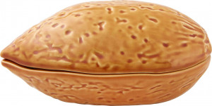 10639226 Bordallo Pinheiro Блюдо для горячего с крышкой Bordallo Pinheiro Орехи. Миндаль 17см, керамика Керамика