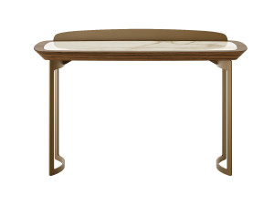 Деревянный письменный стол с керамической столешницей