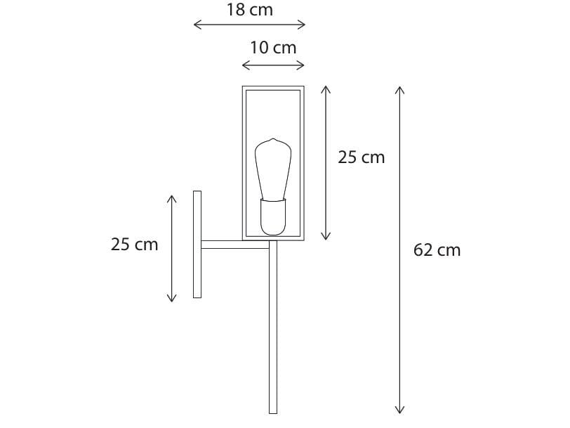 Латунная светодиодная наружная настенная лампа Authentage Lighting Vitrine ARCH-00098452 - Вид №1