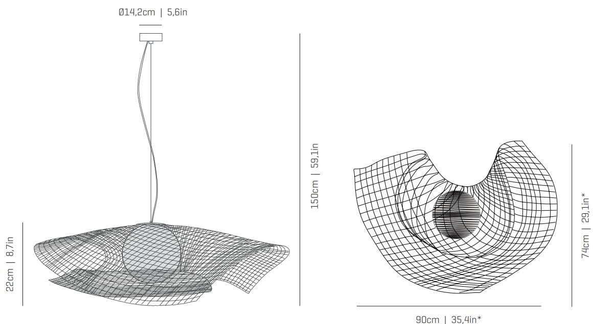 Светодиодный подвесной светильник из нержавеющей стали A-Emotional Light Mytilus ARCH-00042659 - Вид №11