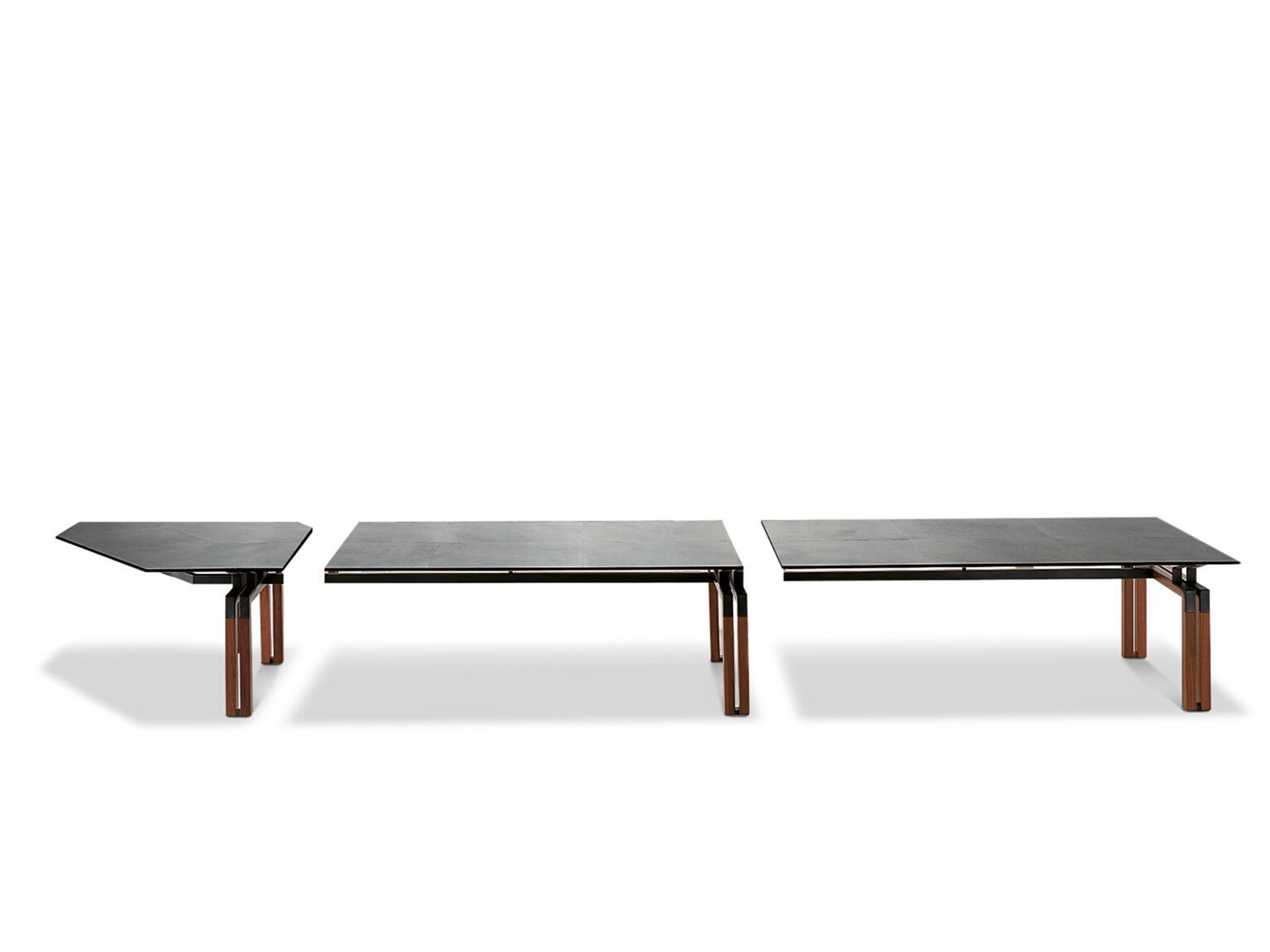 Модульный стол для совещаний с кожаной обивкой i 4 Mariani ARCH-00016638