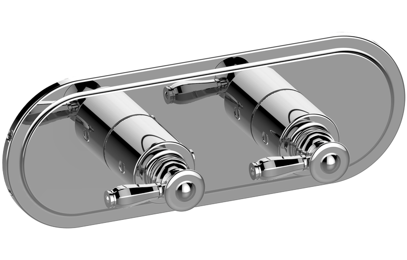 E-8086H-LM63E0-T M-Series Valve Trim with Two Handles - Trim only GRAFF Topaz