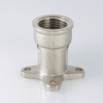 VTm.354.N.002005 Фитинг обжимной – угольник с креплением (водорозетка) Valtec 20 мм х 3/4"  - Вид №6