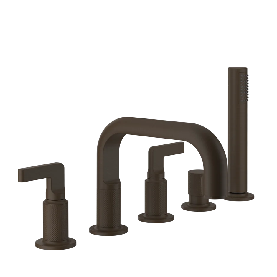 Смеситель для ванны 58040 845 Gessi Inciso ТЕМНАЯ БРОНЗА 58040845