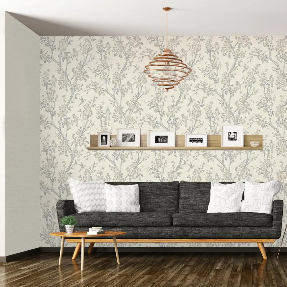Обои флизелиновые Euro Décor Vesper белые 1.06 м 7050-00 82377770 STLM-2126426 EURO DECOR - Вид №3