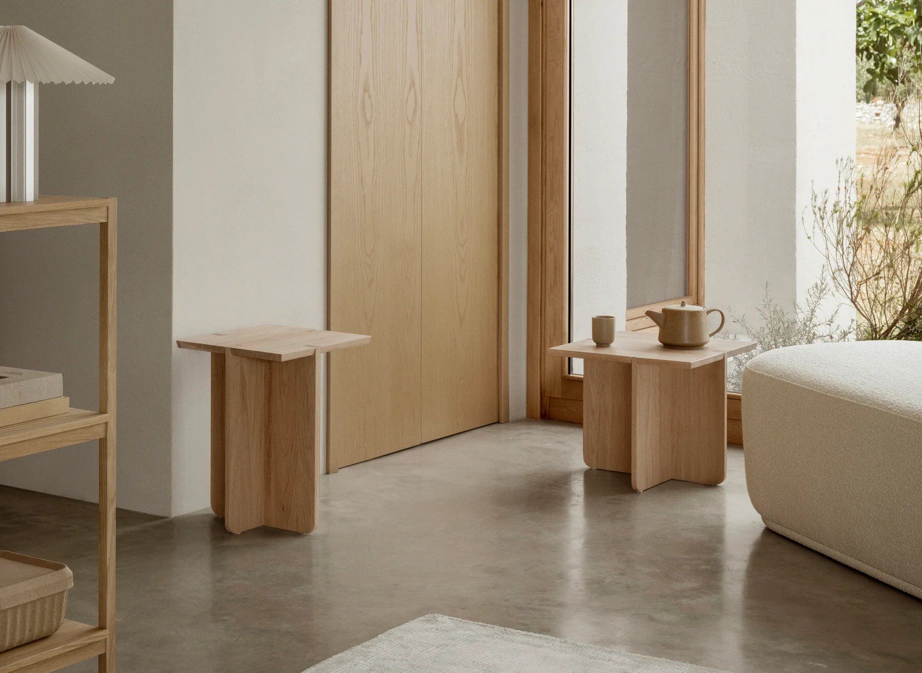 Низкий дубовый стул blomus Engawa ARCH-00101135 - Вид №6