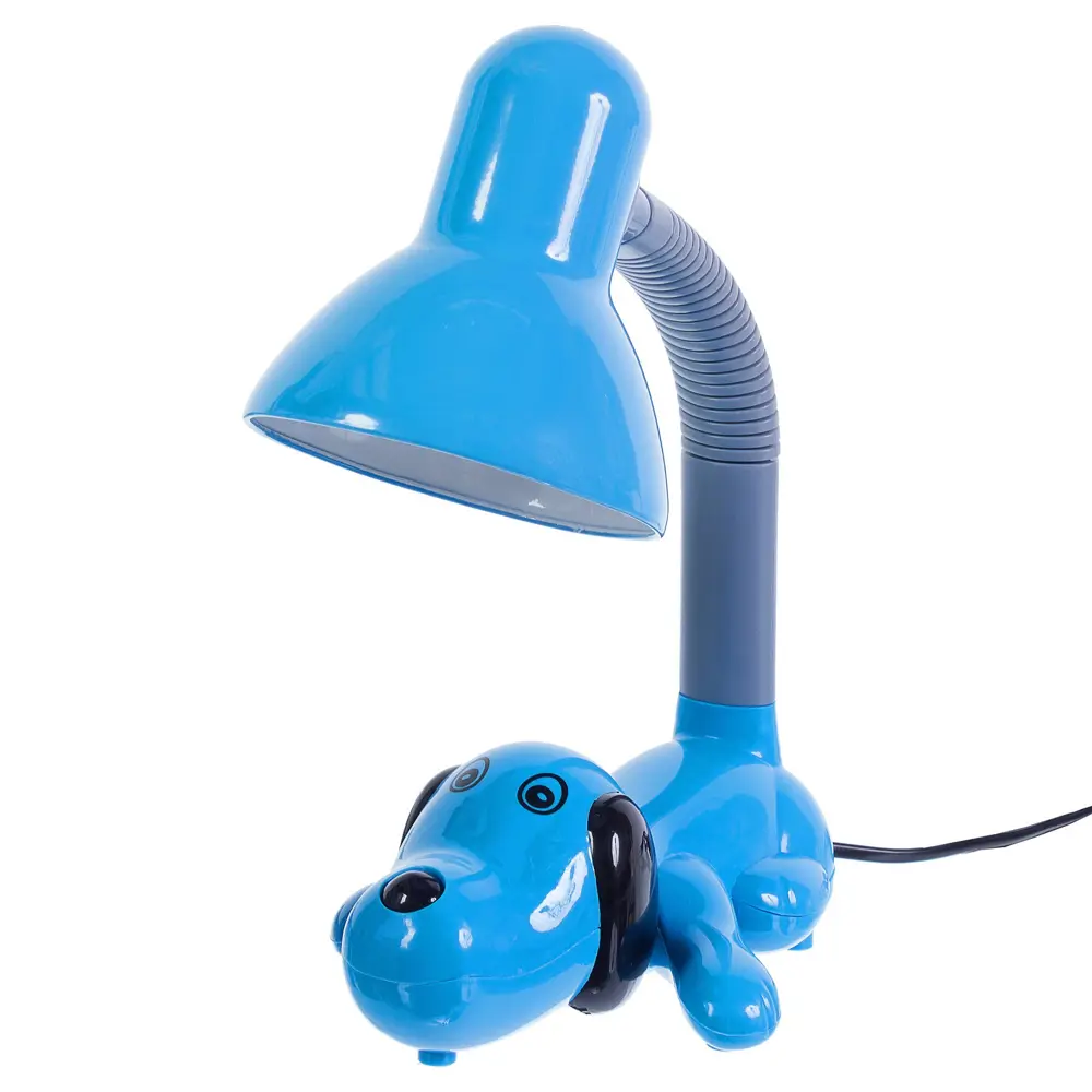 Лампа настольная Собачка E27 40 Вт цвет голубой CAMELION STLM-2022602 - Вид №1