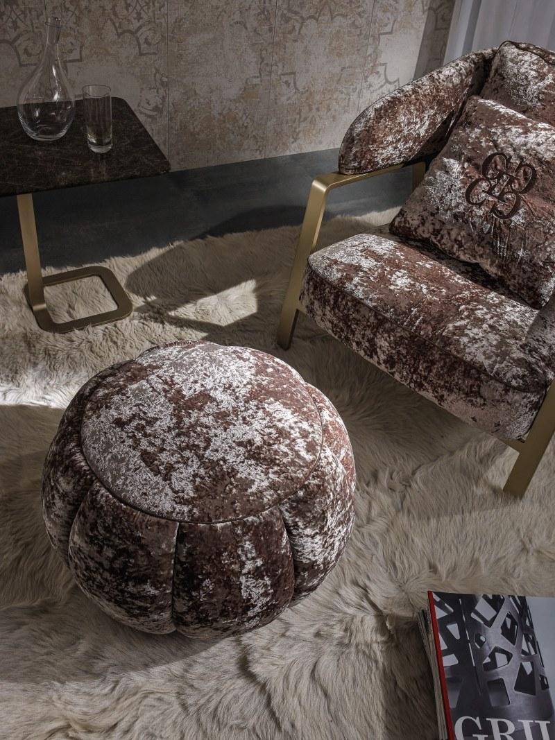 Grilli Круглый пуф из ткани Oscar 721217 - Вид №1