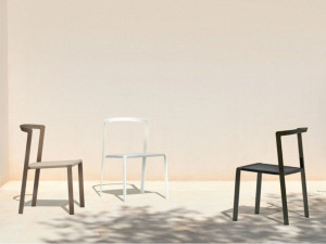 Алюминиевый штабелируемый садовый стул с порошковым покрытием