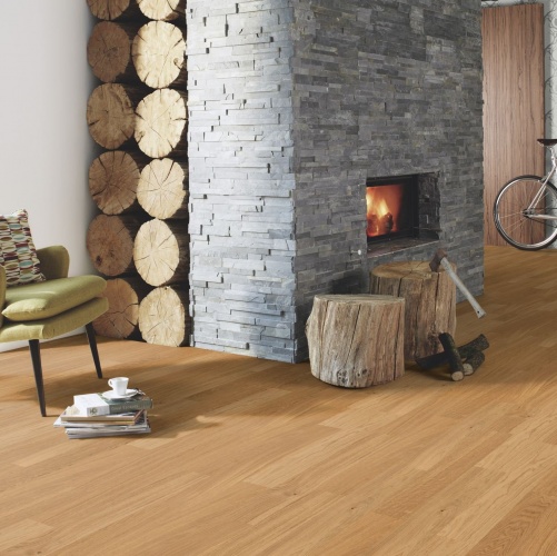 Инженерная доска Boen Maxi Nature Live Matt Ированная С Фаской 2v Дуб Натур с брашью (Текстурированная) 1000х100 мм EBL635FD - Вид №11