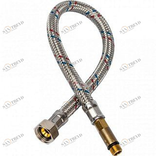 Гибкая подводка для воды M10 (35 мм) х 3/8 BP STOUT - 400 мм SHF0035351010