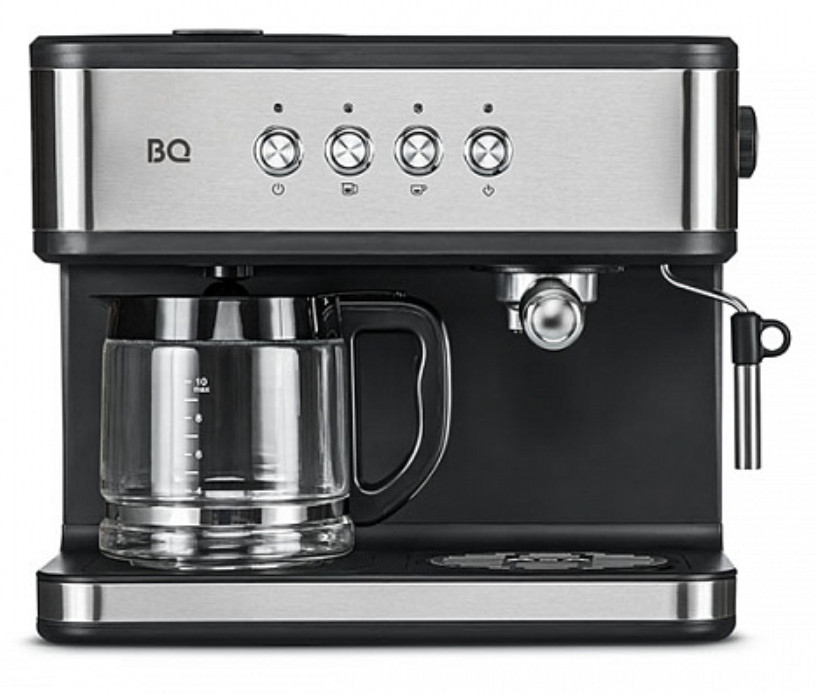 9056143 Кофеварка рожковая BQ CM1005 серебристый STDN-0037936 - Вид №1