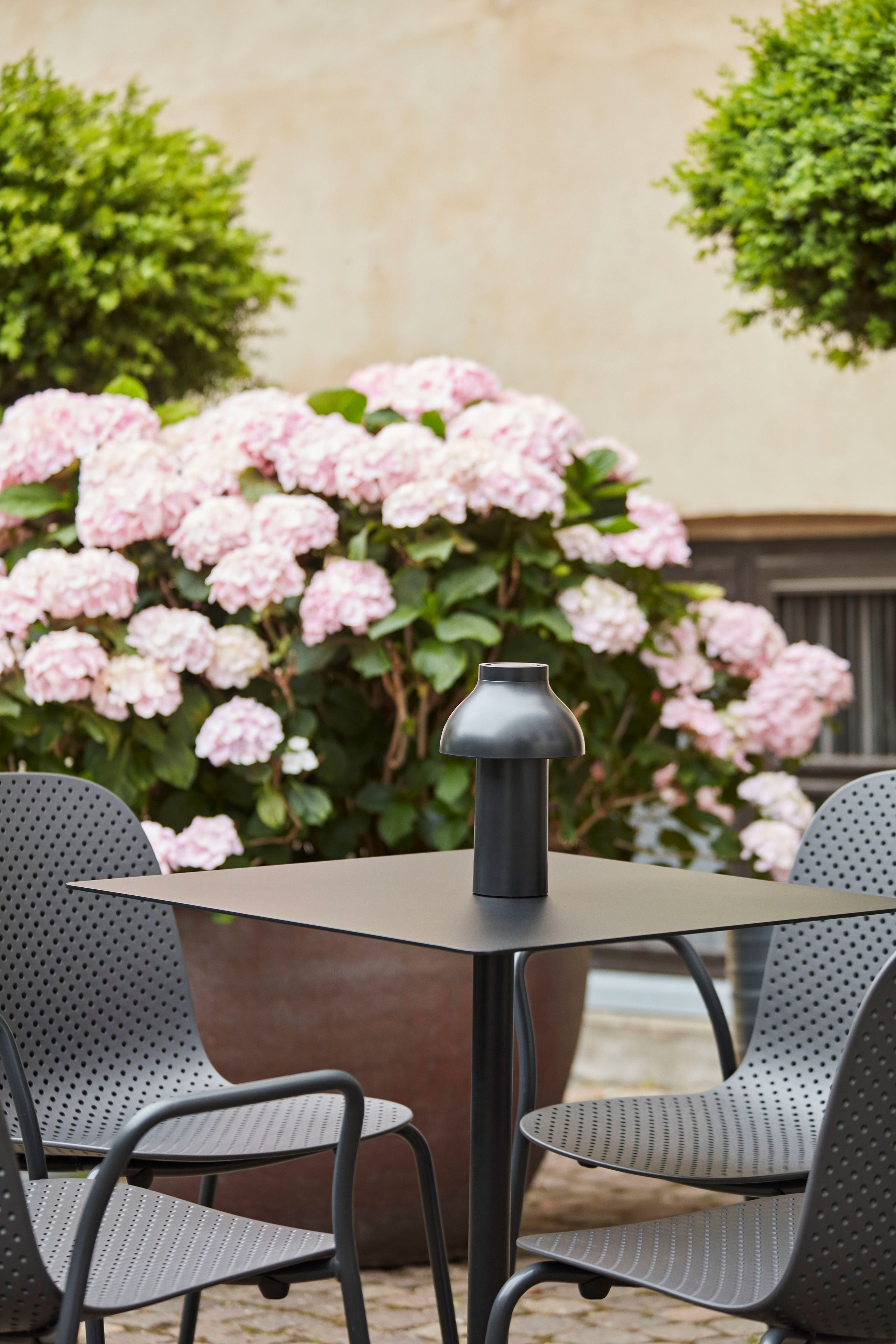 Квадратный стальной стол с порошковым покрытием Hay TERRAZZO ARCH-00062427 - Вид №10