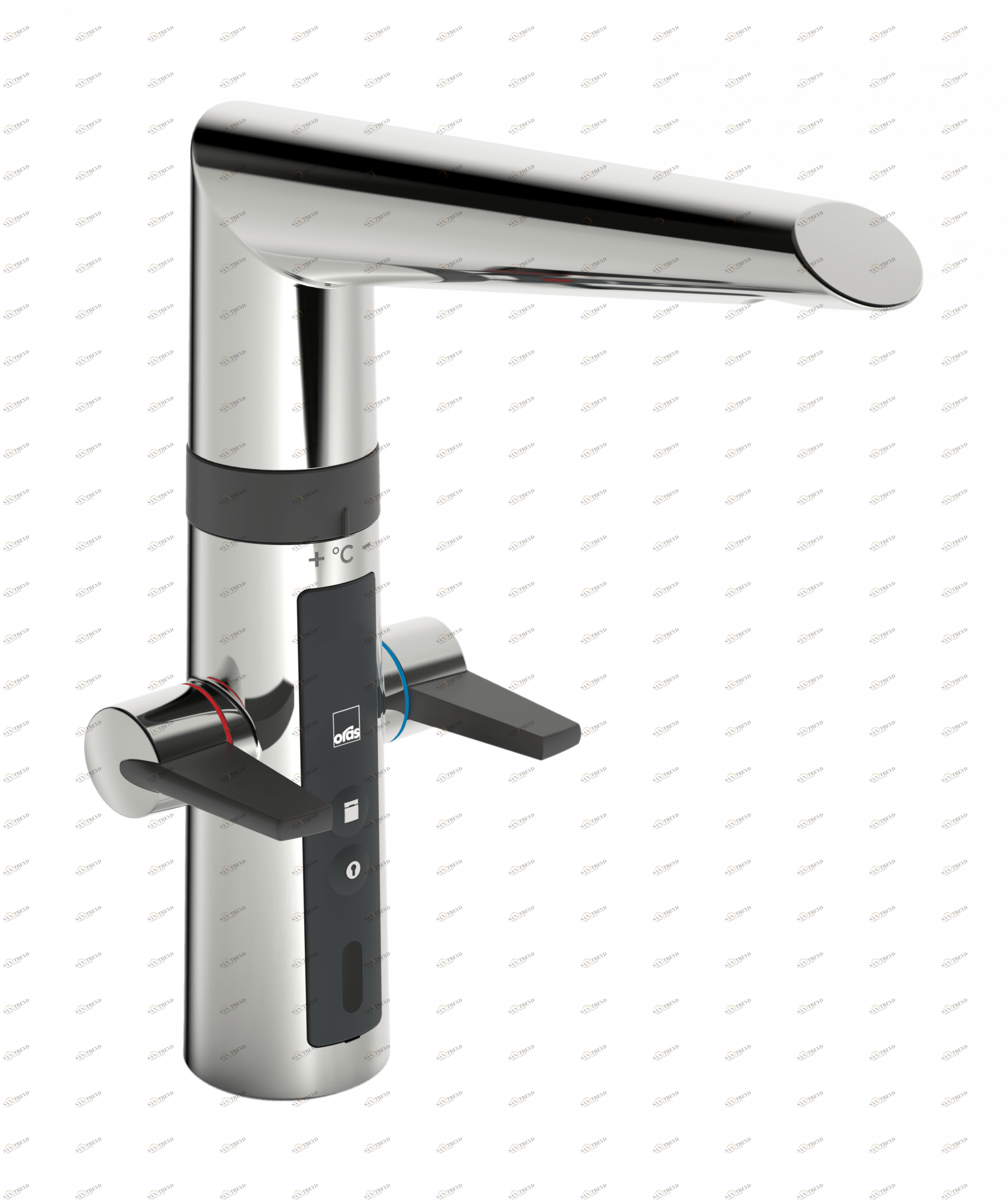 Oras 2725F Смеситель для кухни с клапаном, 3 V 2725F Optima Хром 