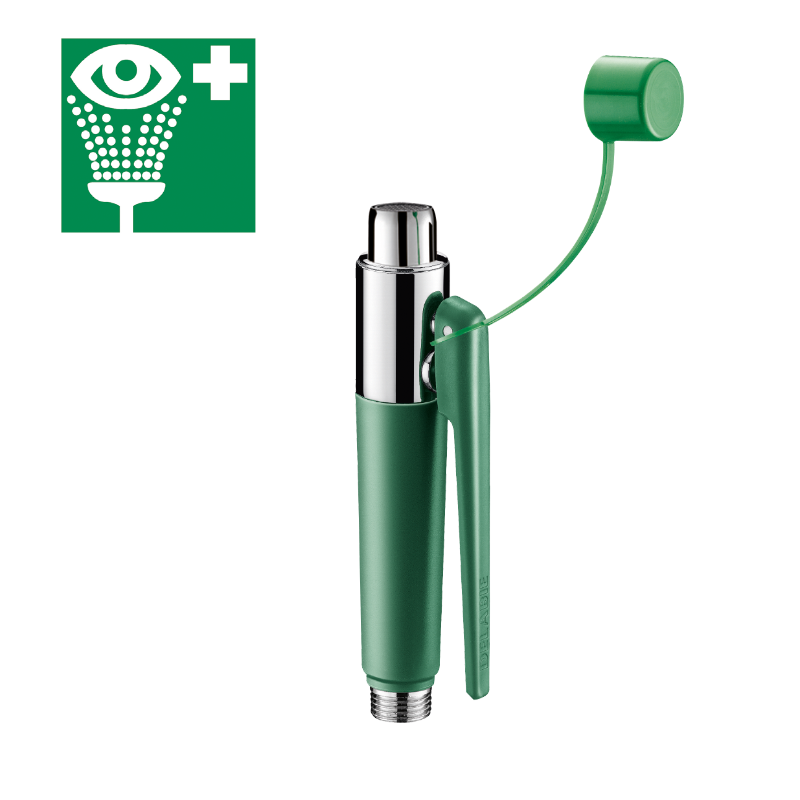 9120C Ручной аварийный душ для глаз DELABIE 