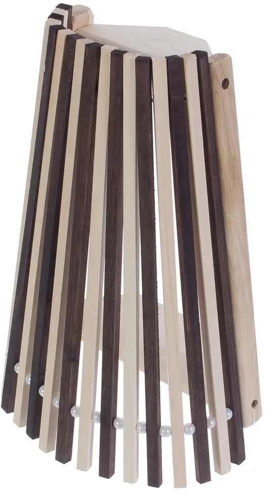 Santreyd Угловой абажур «Луч» с деревянными полосками 18850855